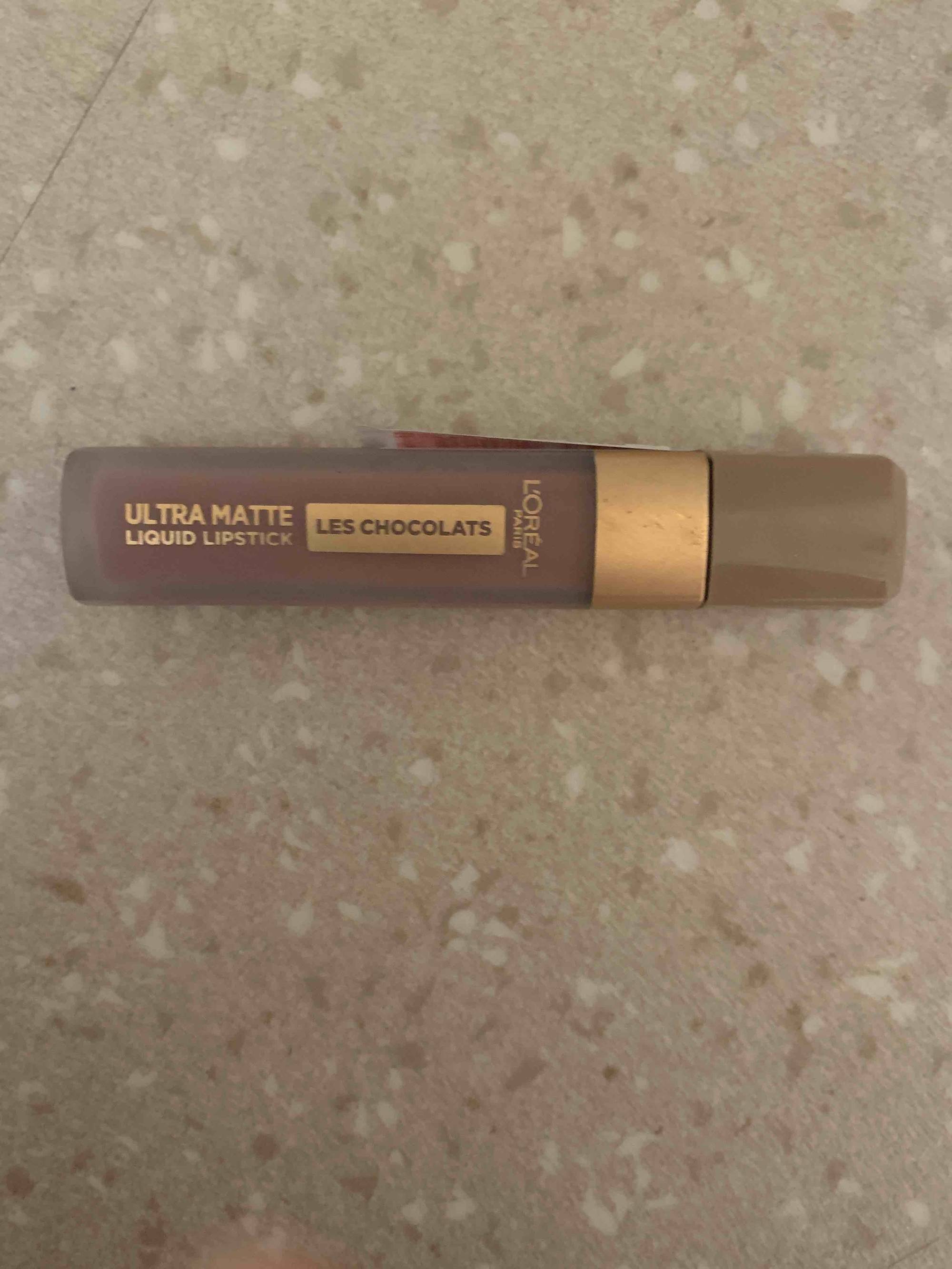 L'ORÉAL PARIS - Les chocolats - Liquid lipstick ultra matte