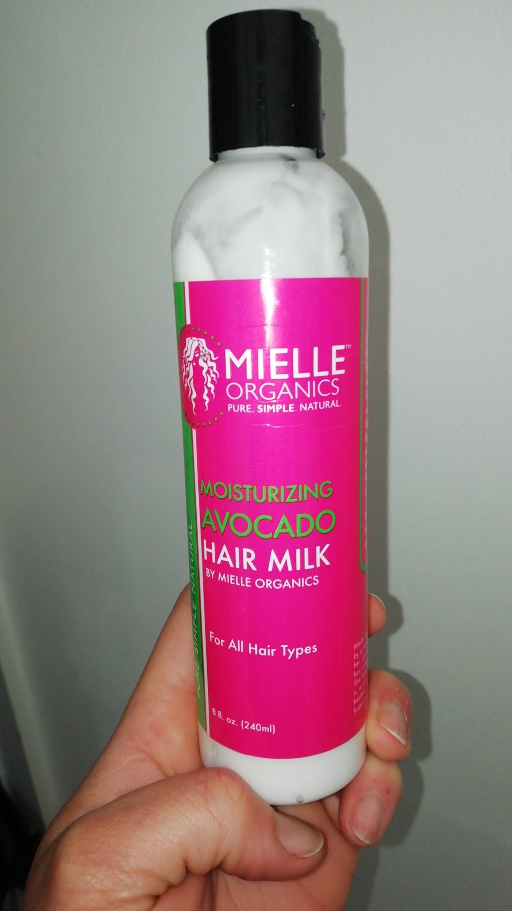 MIELLE ORGANICS - Moisturizing avocado - Hair milk