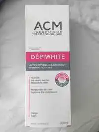 LABORATOIRE ACM - Dépiwhite - Lait corporel éclaircissant