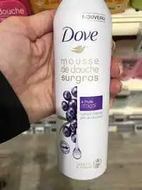 DOVE - Mousse de douche surgras à l'huile d'açaï