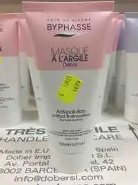 BYPHASSE - Unifiant & rénovateur - Masque à l'argile détox