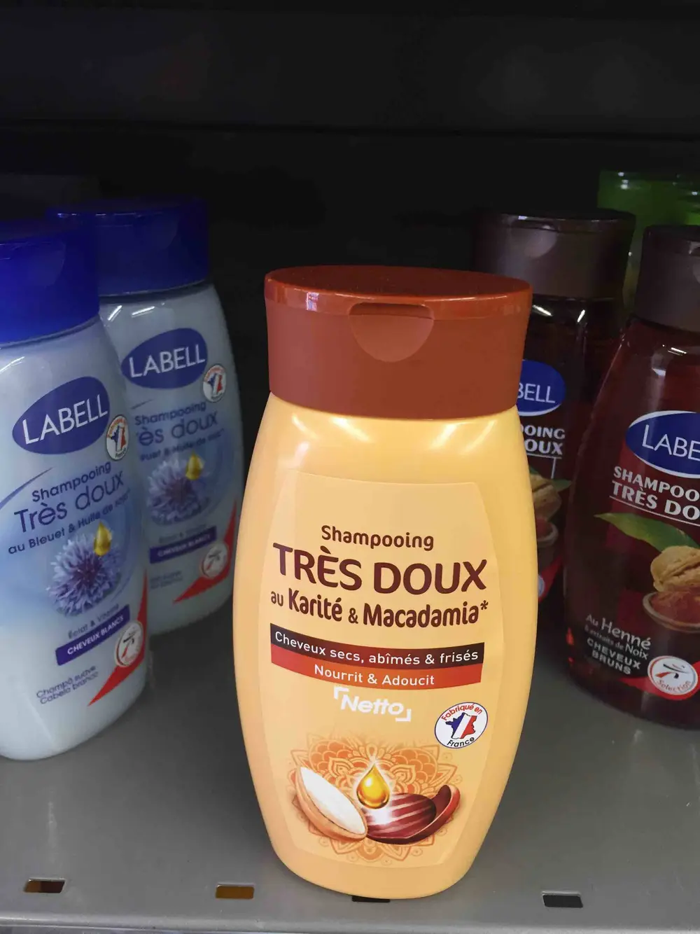 NETTO - Shampooing très doux au karité & macadamia