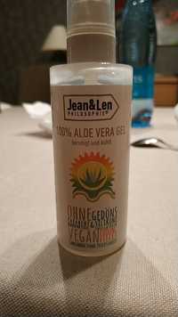 JEAN & LEN - 100% Aloe vera gel 