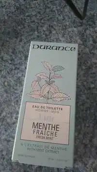 DURANCE - L'ôme - Eau de toilette homme menthe fraîche