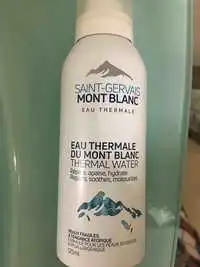 SAINT-GERVAIS MONT BLANC - Eau thermale du mont blanc