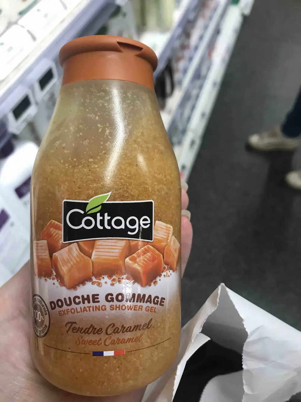 COTTAGE - Tendre caramel - Douche gommage