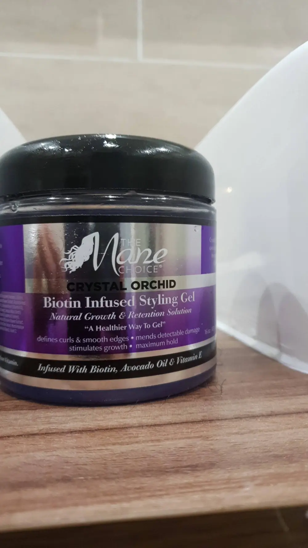 THE MANE CHOICE - Crystal orchid - Biotin infused styling gel