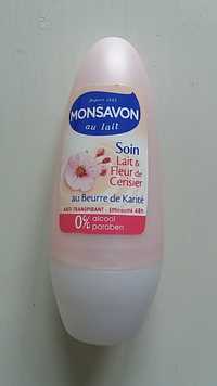MONSAVON - Déodorant soin au lait et à la fleur de cerisier 48h