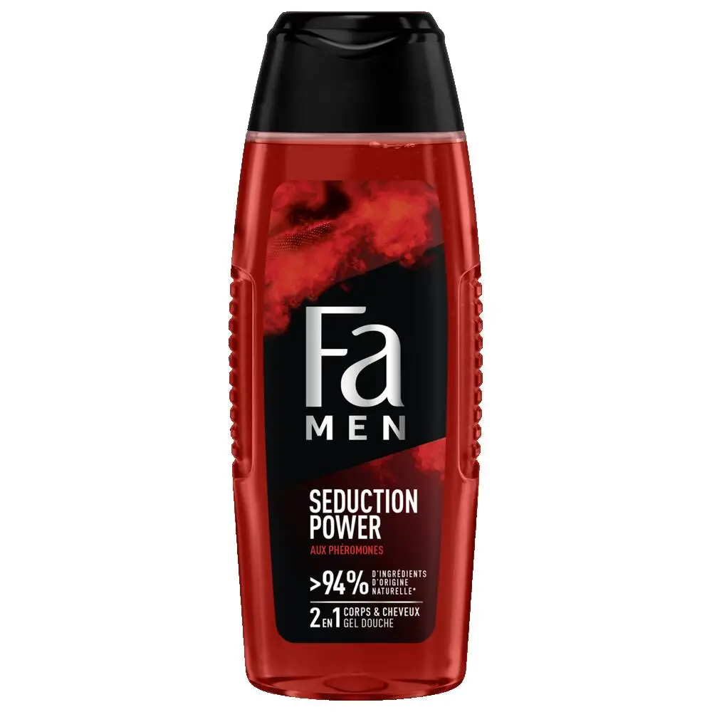 FA MEN - FA MEN SHAMPOOING-DOUCHE SEDUCTION POWER FLACON 250 ML