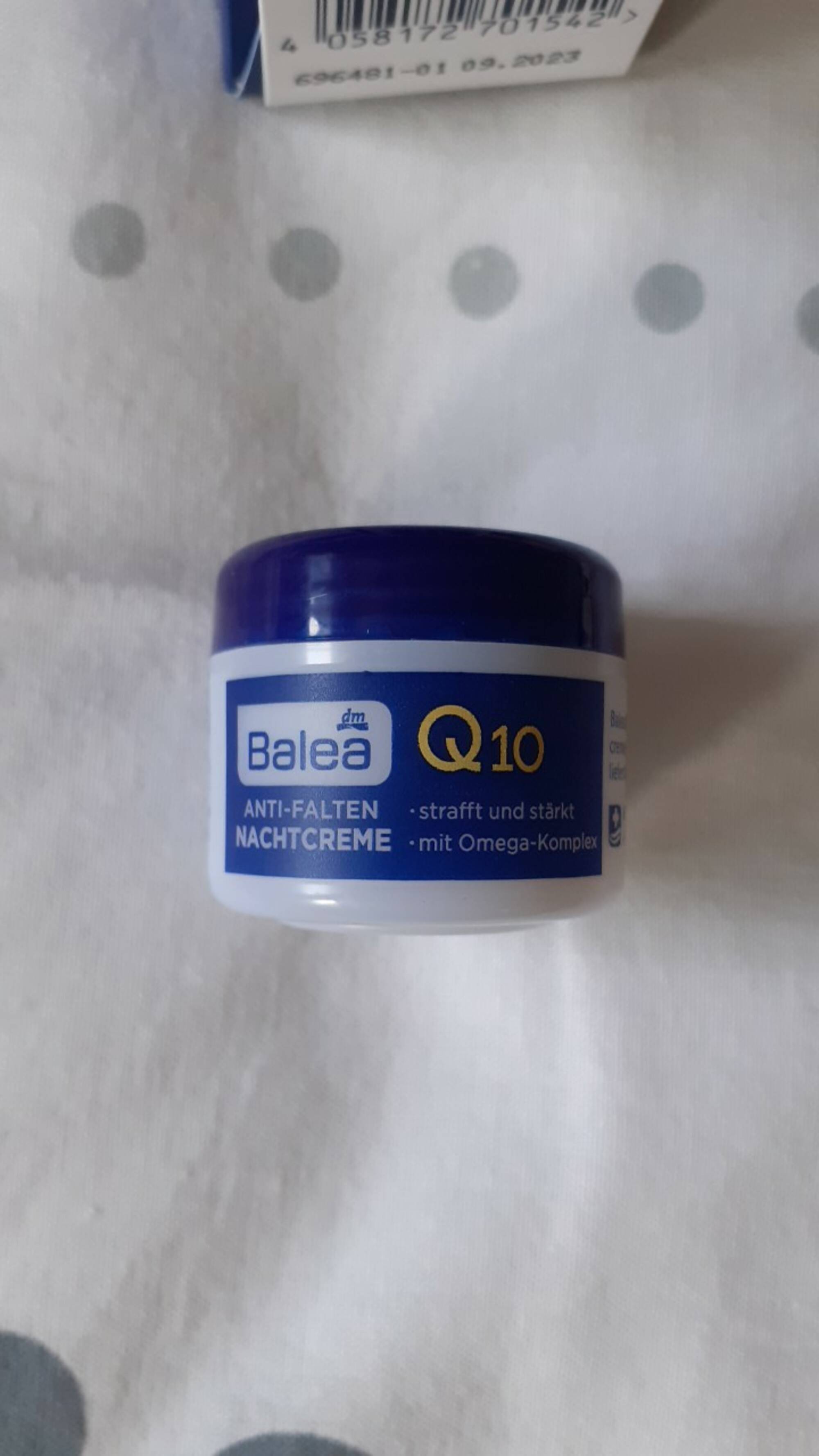 BALEA - Q10 - Anti-falten Nachtcreme