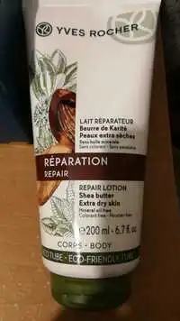 YVES ROCHER - Réparation - Lait réparateur au Beurre de karité