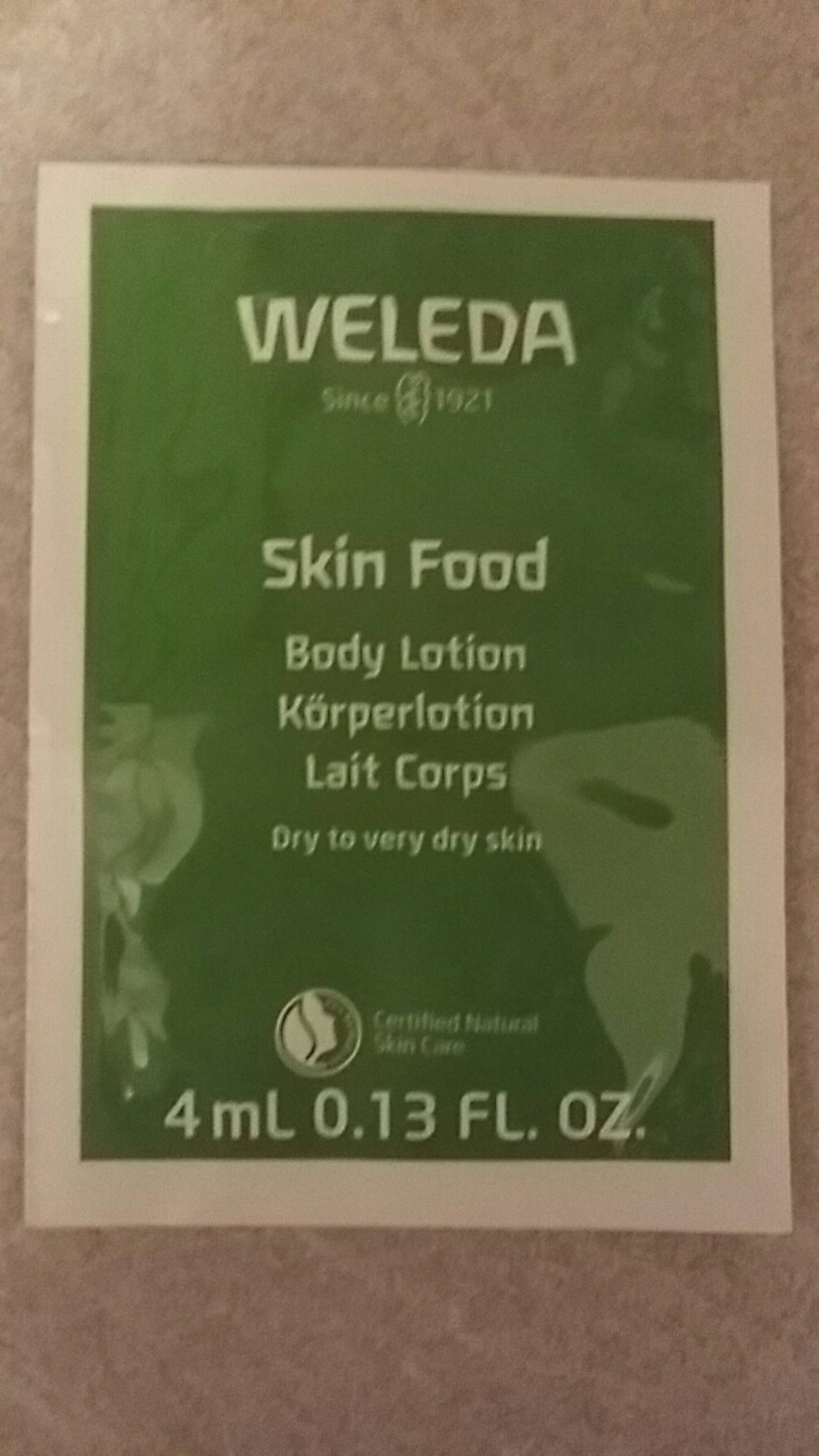 WELEDA - Skin food - Lait corps