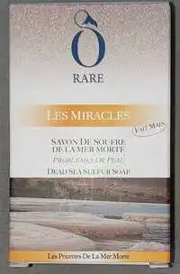 RARE - Les Miracles - Savon de soufre de la mer morte