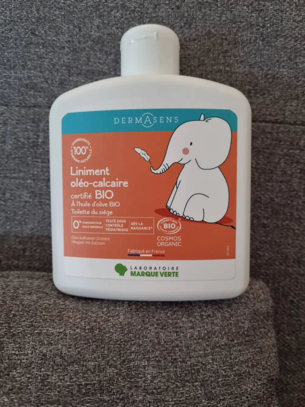 DERMASENS - Liniment oléo-calcaire bio