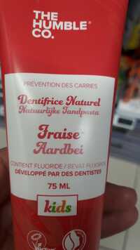 THE HUMBLE CO. - Kids - Dentifrice naturel fraise