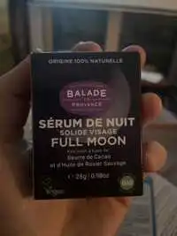 BALADE EN PROVENCE - Full moon - Serum de nuit 