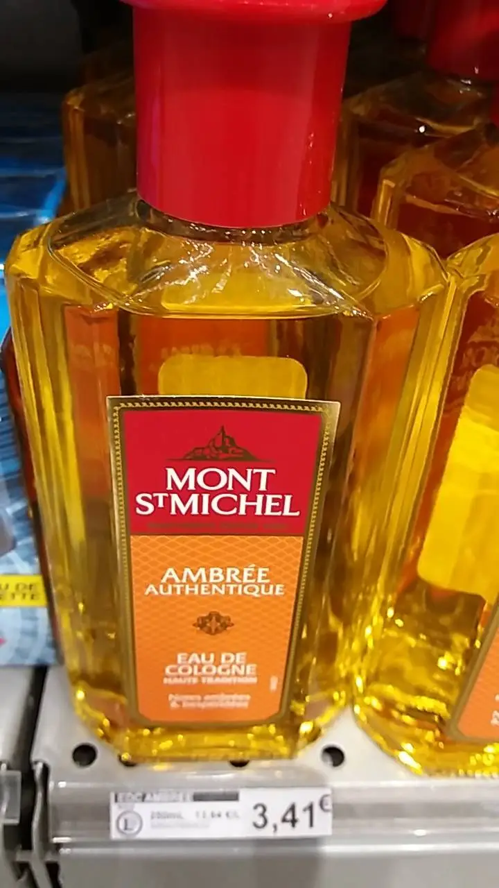 MONT ST MICHEL - Ambrée authentique - Eau de Cologne