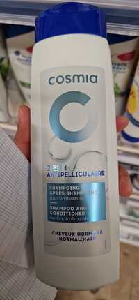 COSMIA - 2 en 1 antipelliculaire - Shampoing et après-shampoing