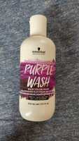 SCHWARZKOPF - Purple wash - Shampooing raviveur de couleur