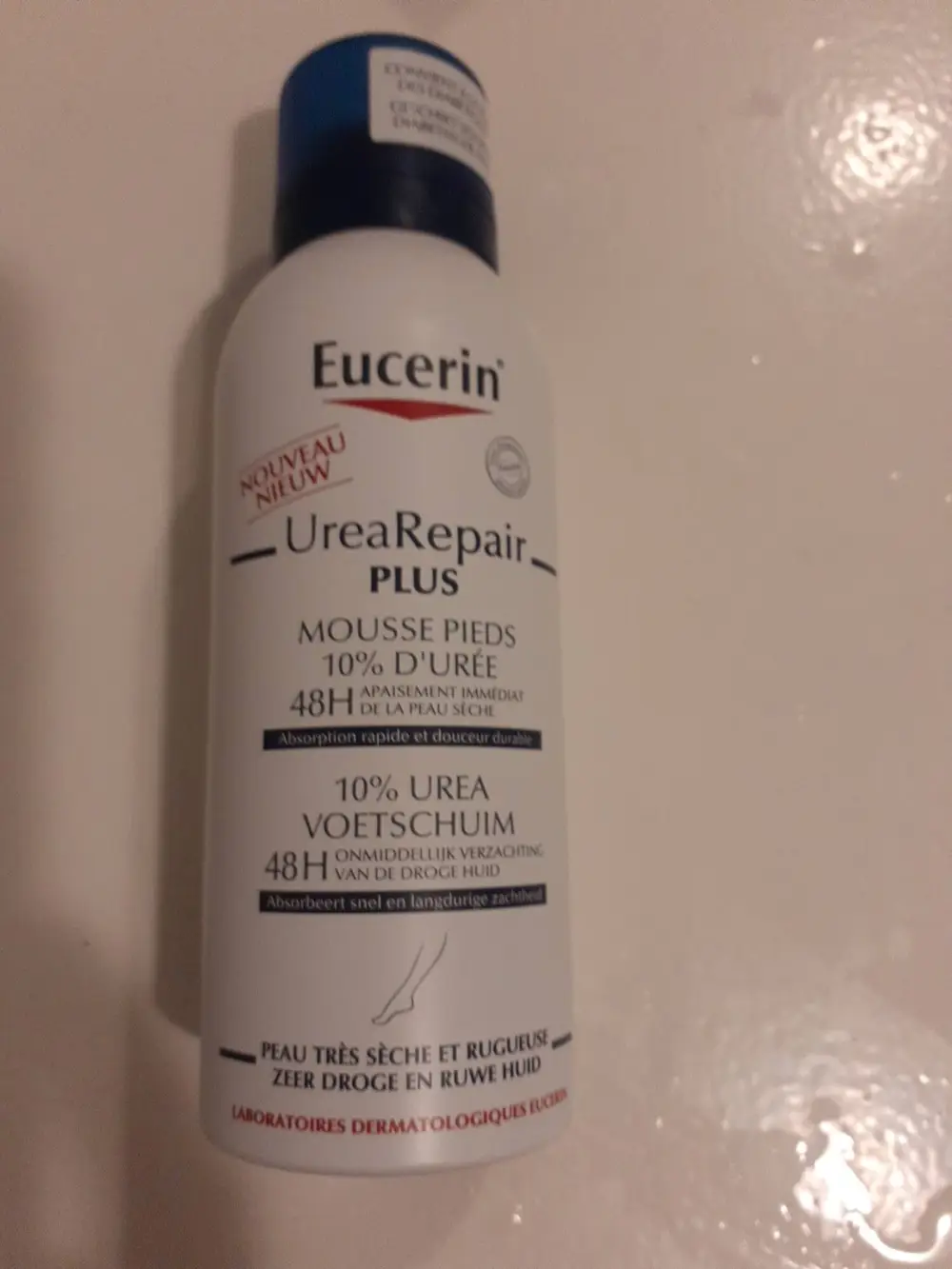 EUCERIN - Urea repair plus - Mousse pieds 10% d'Uréé 48h