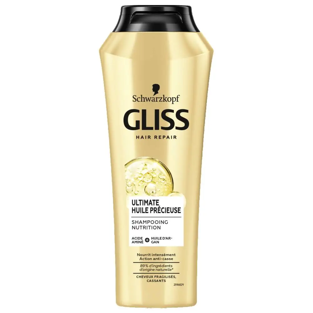 GLISS - GLISS SHAMPOOING ULTIMATE HUILE PRECIEUSE FLACON 250 ML