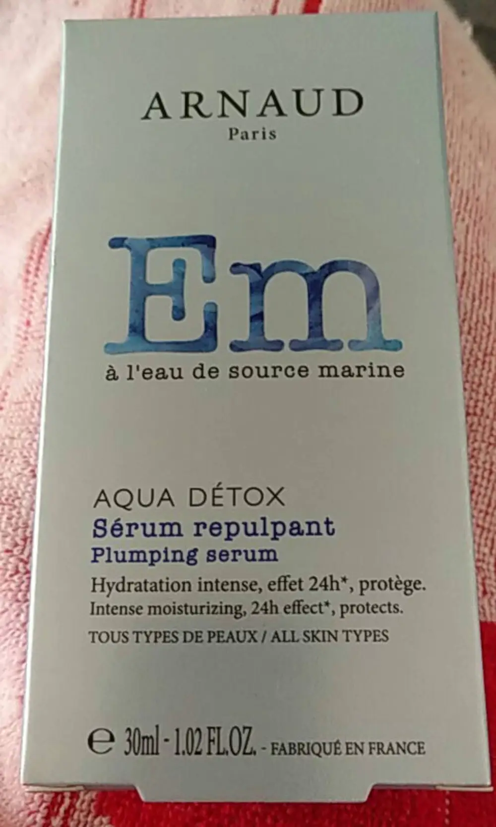 ARNAUD - Aqua détox - Sérum repulpant 