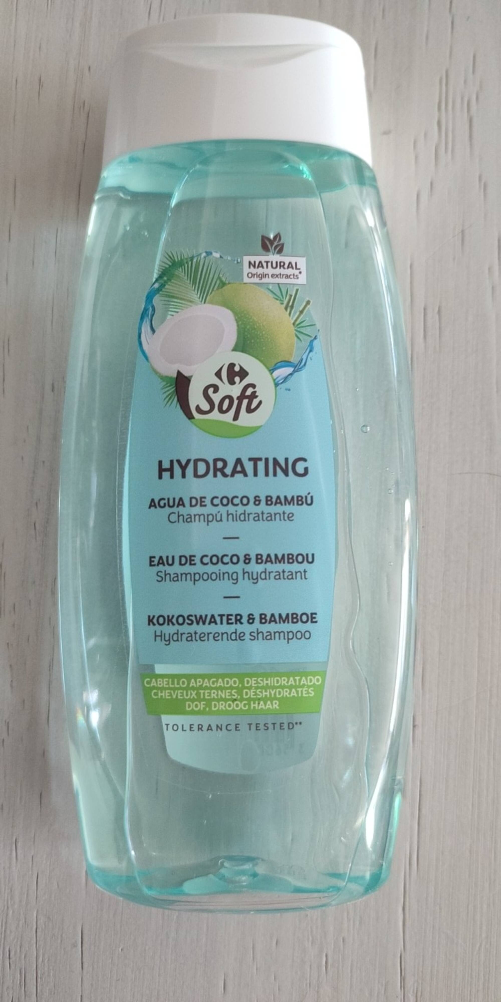CARREFOUR SOFT - Shampooing hydratant eau de coco & bambou