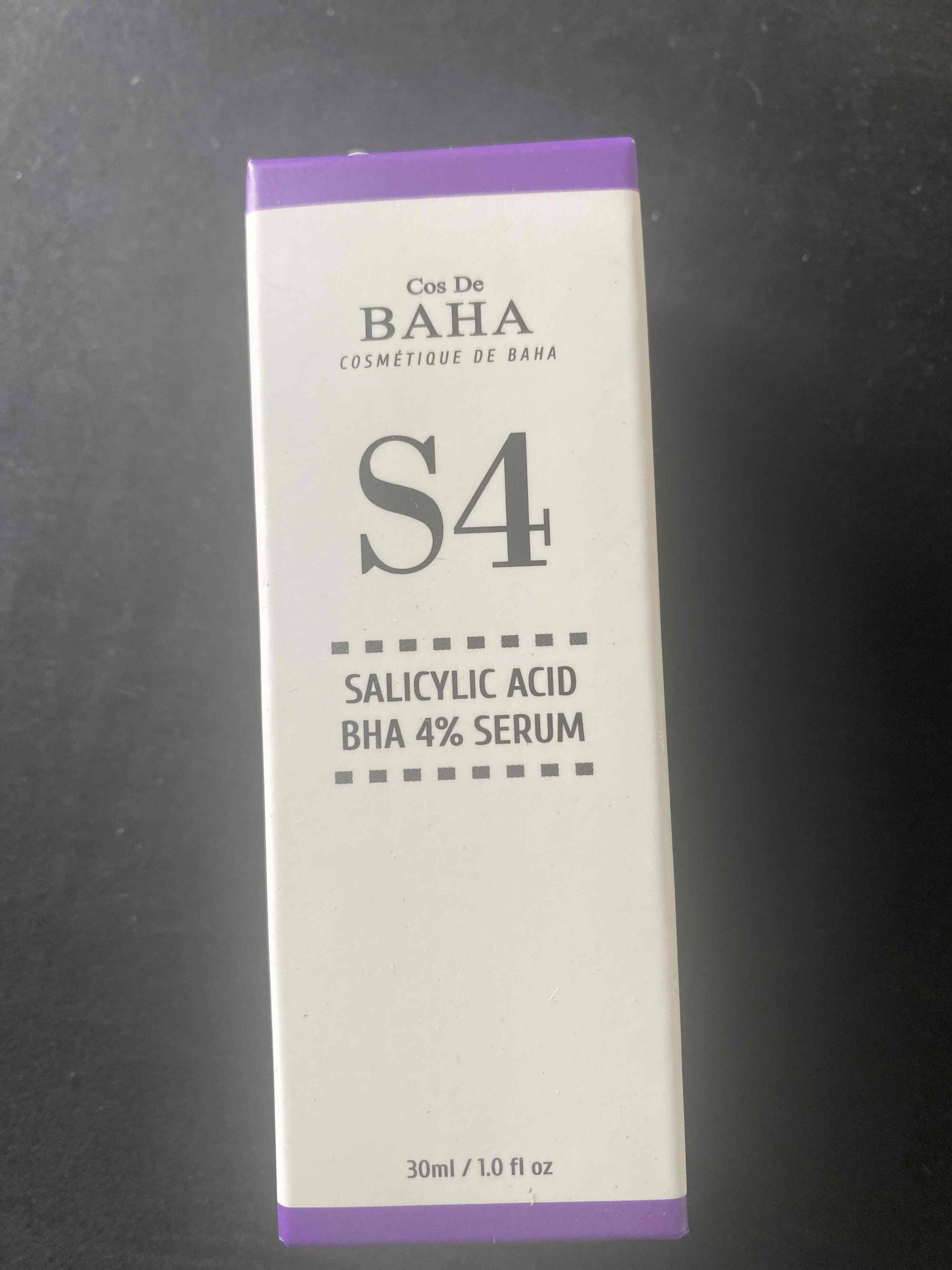 COS DE BAHA - Salicylic acid BHA 4% serum