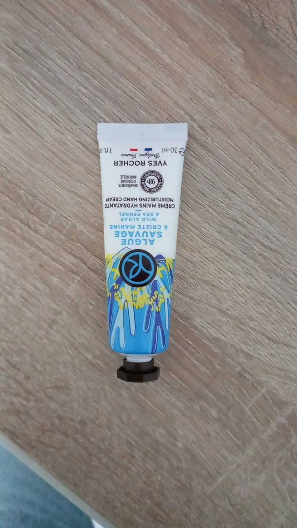 YVES ROCHER - Algue sauvage - Crème mains hydratante