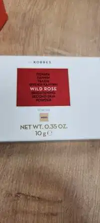 KORRES - Wilde rose - Brightening second skin powder