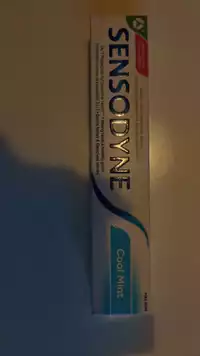 SENSODYNE - Dentifrice au fluor cool mint