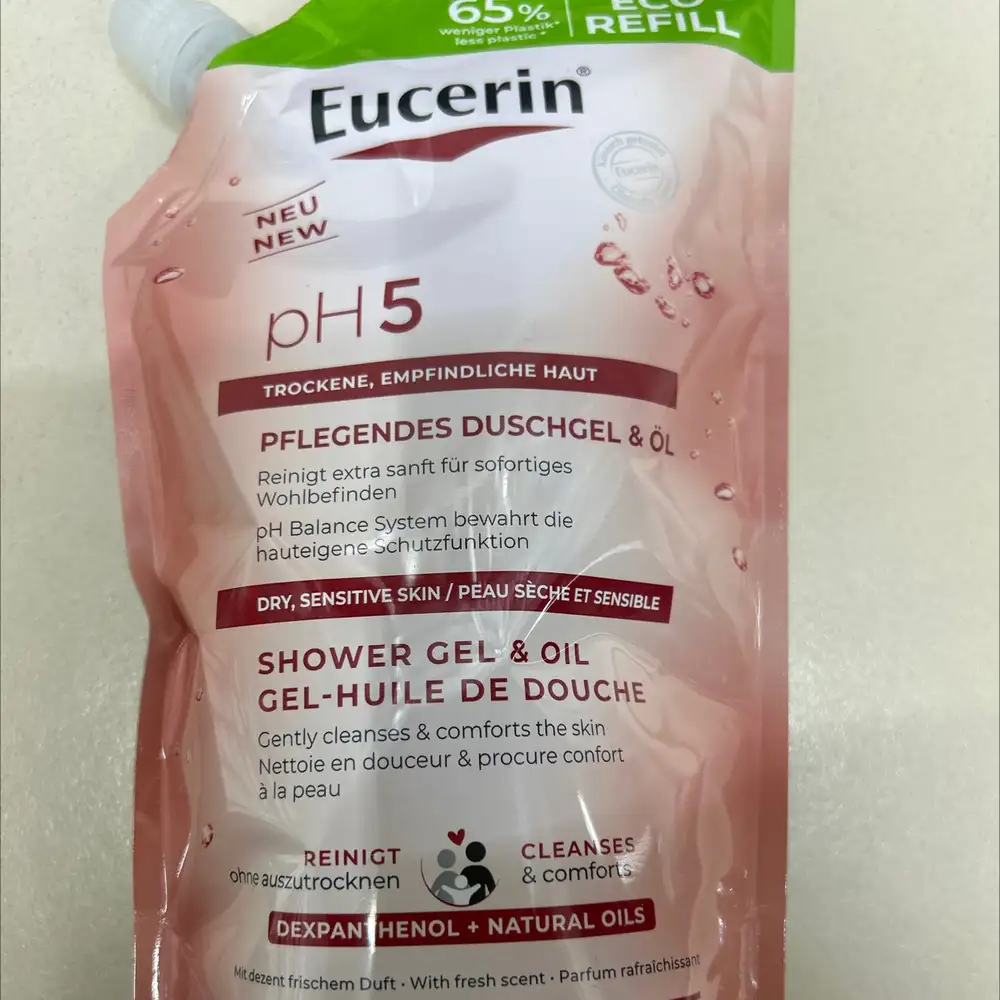 EUCERIN - pH5 - Gel-huile de douche
