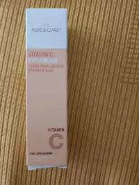 PURE & CARE - Vitamine C - Crème pour les yeux