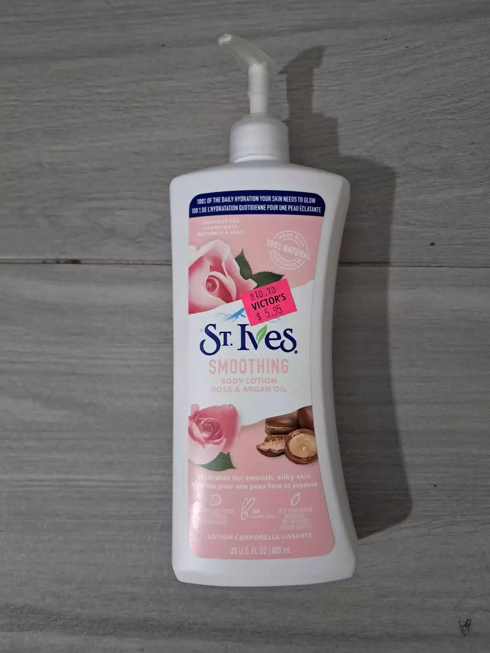 ST YVES - Smoothing - Body lotion rose & argan oil