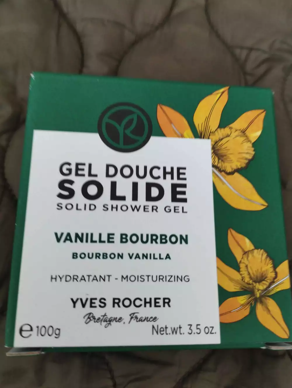YVES ROCHER - Gel douche solide vanille bourbon 