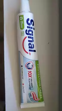 SIGNAL - Dentifrice protection caries
