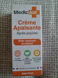 MEDICAID - Crème apaisante après-piqûres 