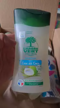 L'ARBRE VERT - Gel douche parfum eau de coco 