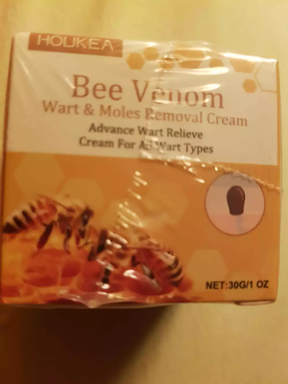HOLIKEA - Bee venom - Wart & moles removal cream