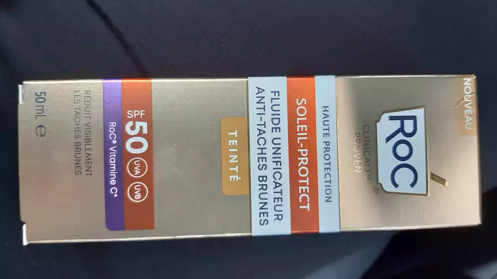 ROC - Soleil protect - Fluide unificateur anti-taches brunes SPF 50