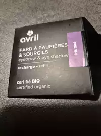 AVRIL - Fard & paupières & sourcils iris mat
