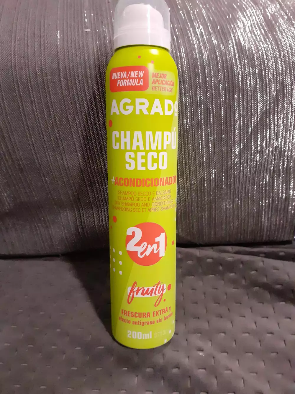 AGRADO - Fruity - Shampooing sec et après-shampoing 2 en 1