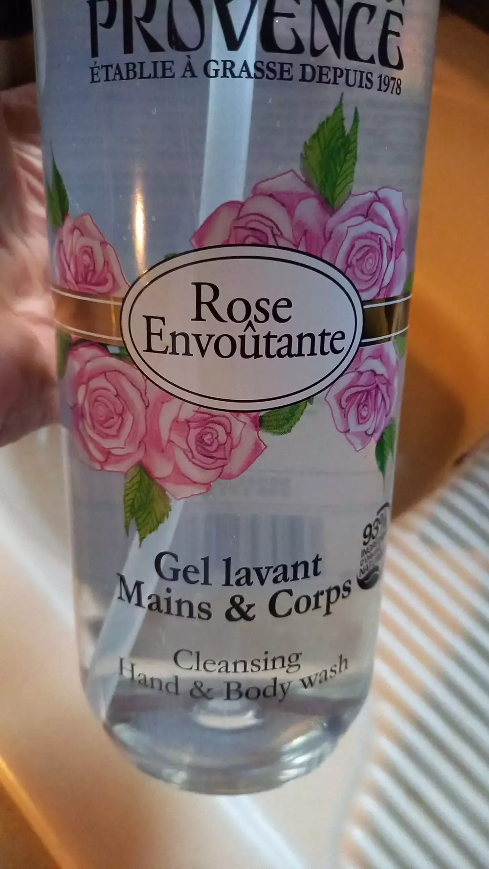 JEANNE EN PROVENCE - Rose envoûtante - Gel lavant mains & corps