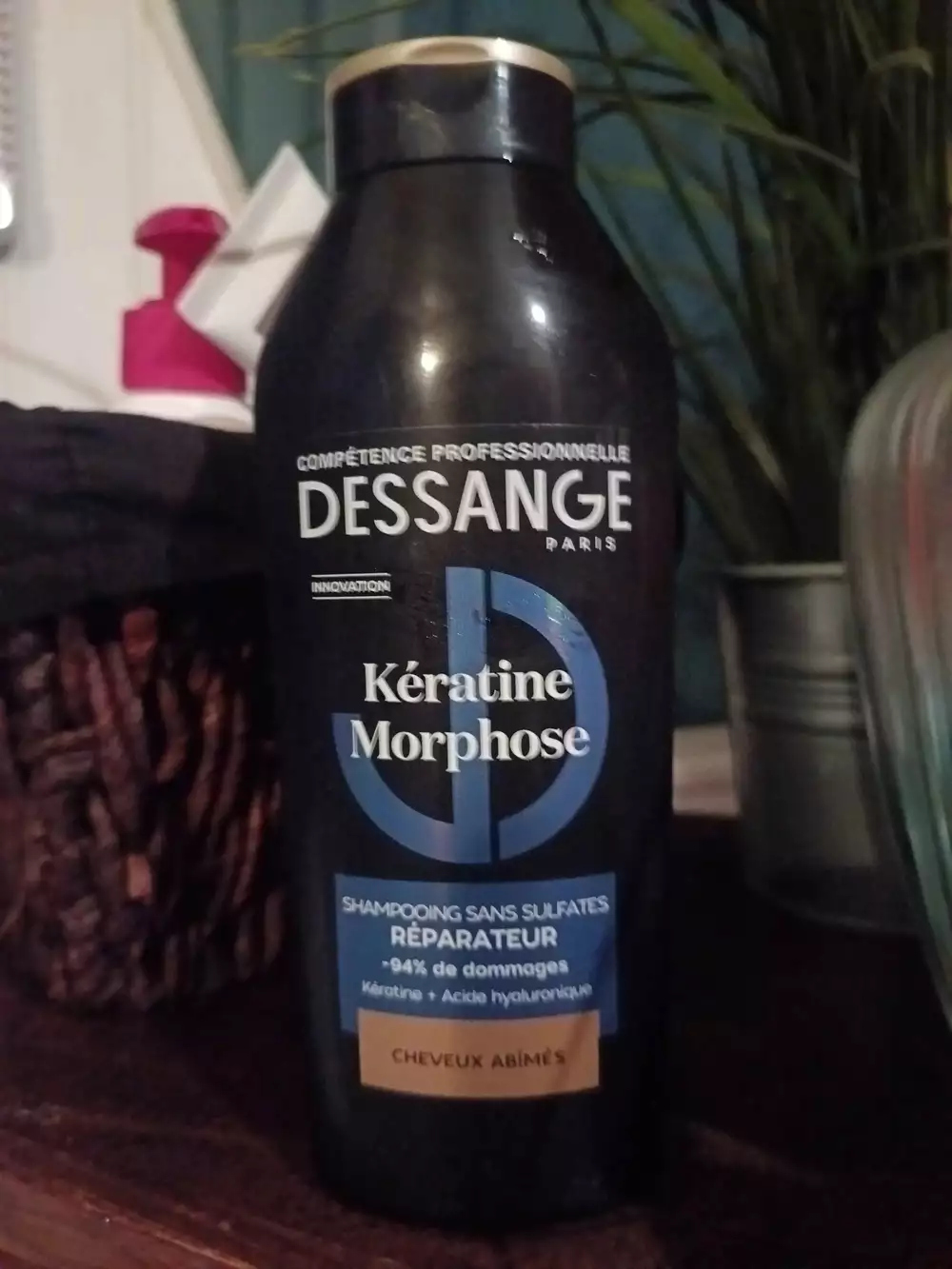 DESSANGE - Kératine morphose - Shampooing sans sulfates réparateur