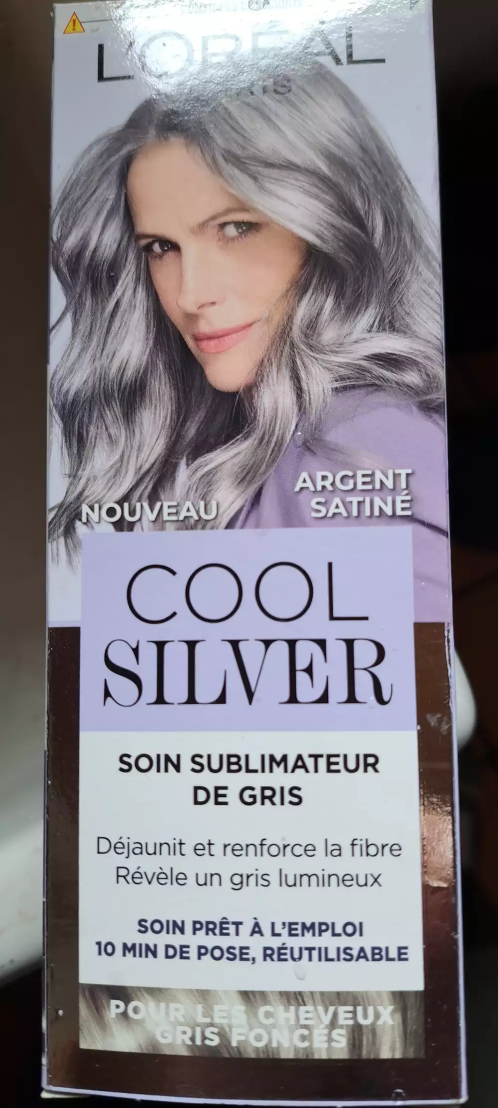 L'ORÉAL - Cool silver - Soin sublimateur de gris argent satiné
