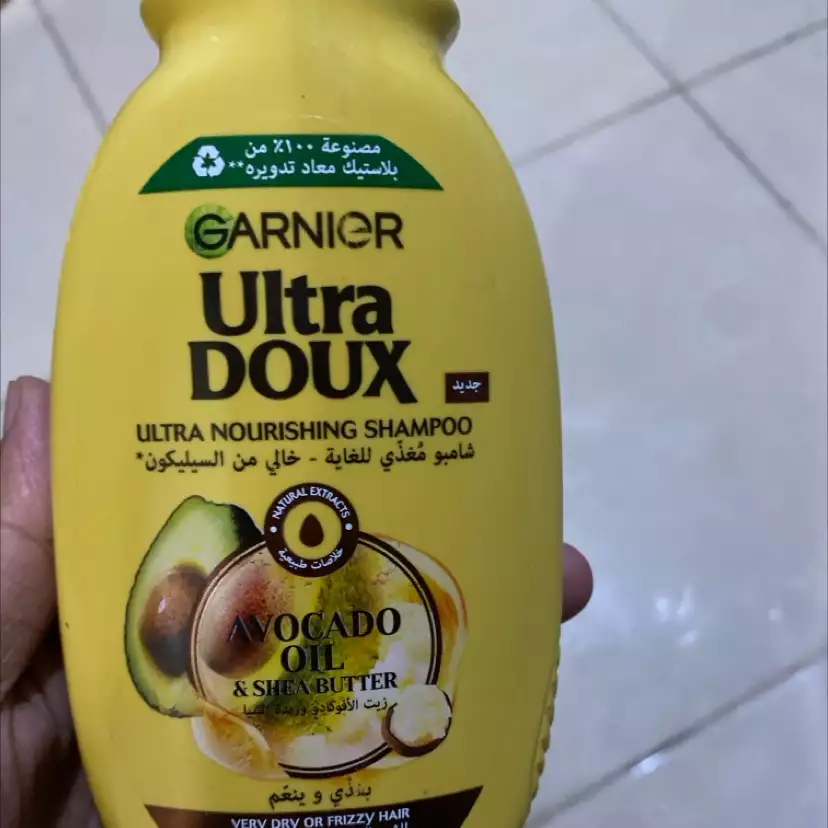 GARNIER - Ultra doux - Ultra nourishing shampoo avocado oil