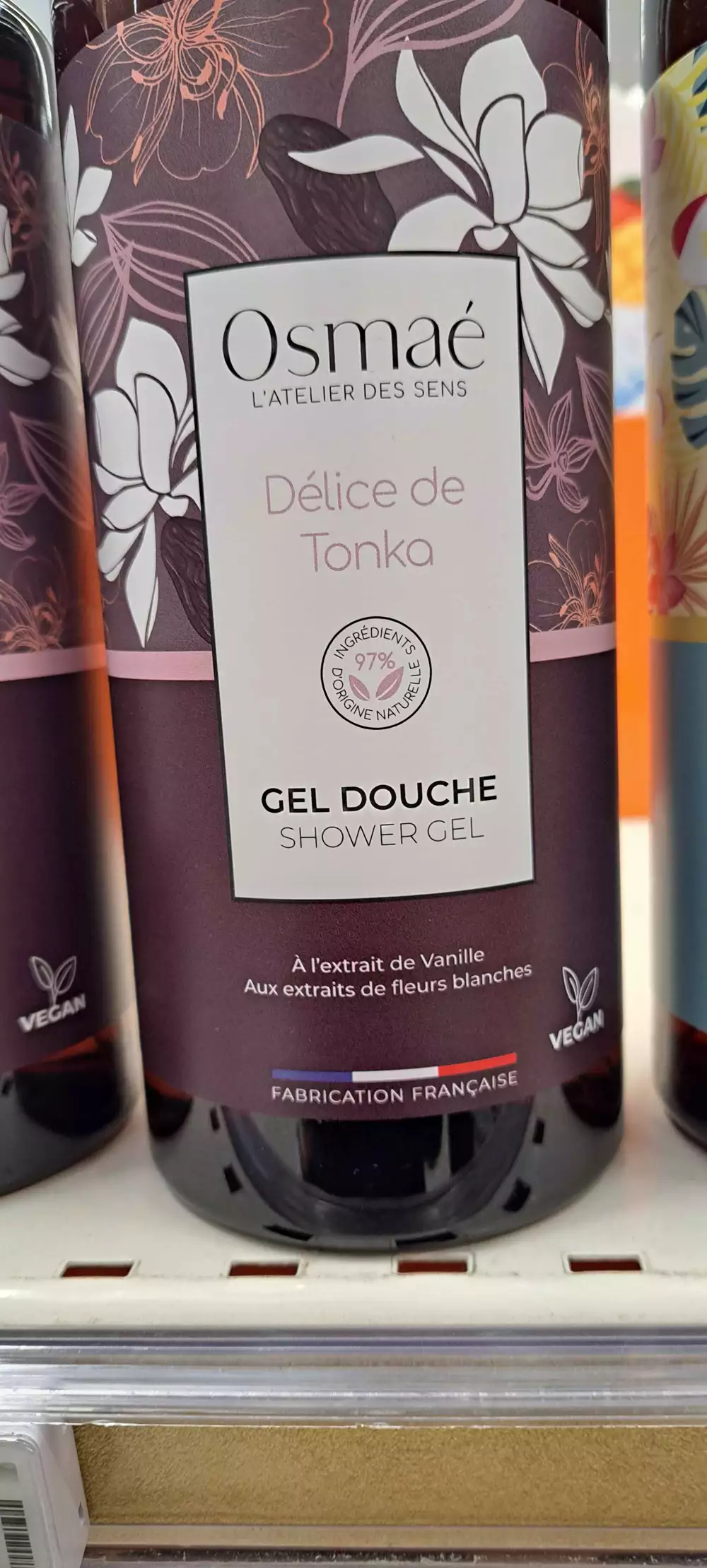 OSMAE - Délice de tonka - Gel douche 