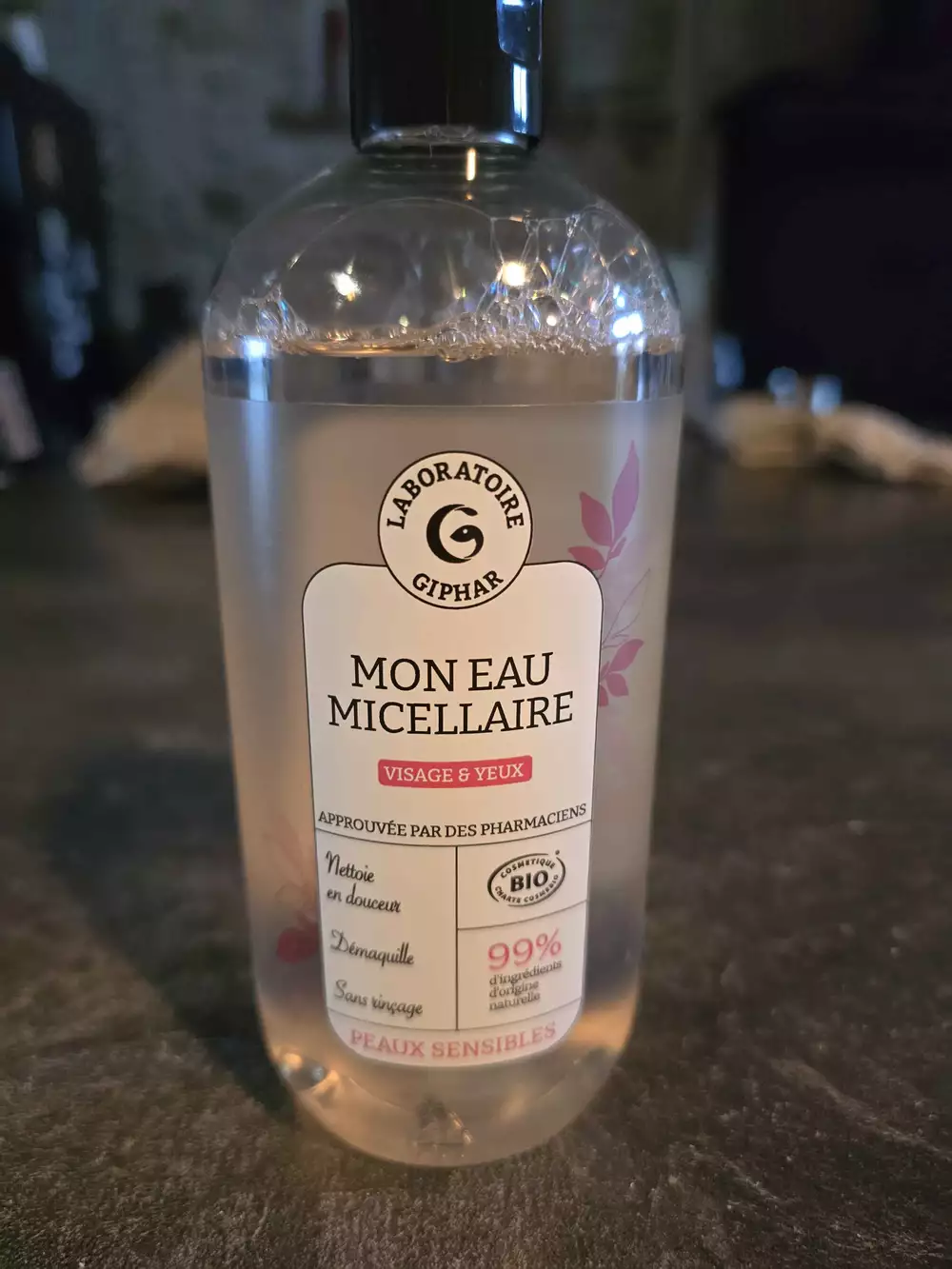 LABORATOIRE GIPHAR - Mon eau micellaire visage et yeux