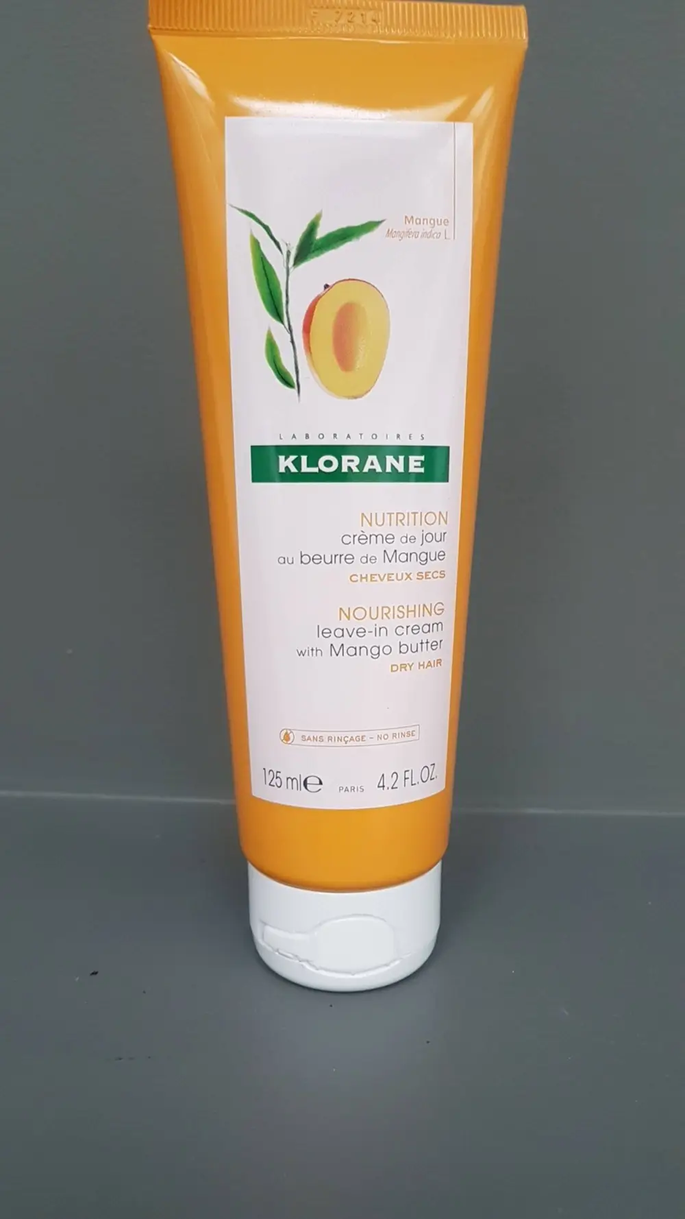 KLORANE - Nutrition crème de jour au beurre de mangue cheveux secs