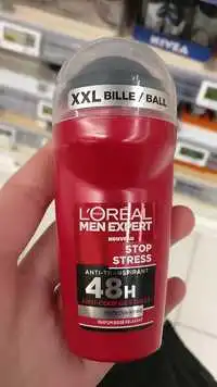 L'ORÉAL - Men expert - Déodorant bille anti-transpirant 48h